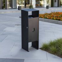 kosz parkowy stalowy NEVI