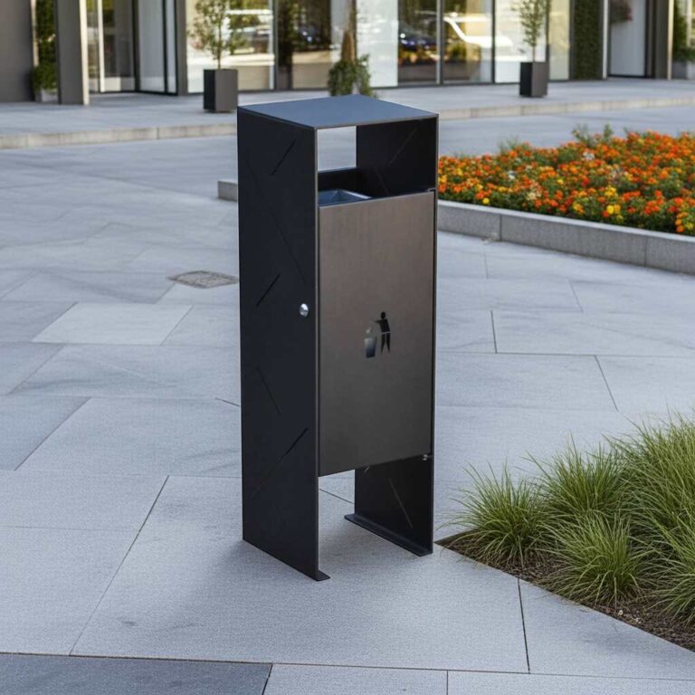 kosz parkowy stalowy NEVI