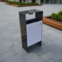 kosz metalowy wolnostojący LUMI