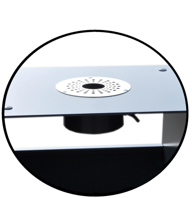 popielnica z zasobnikiem