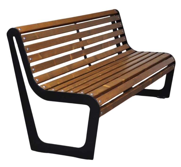 ławka parkowa SIENA – orzech